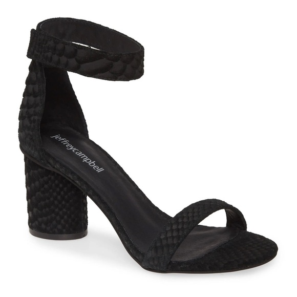 Jeffrey Campbell Lelaine Ankle Strap Heels - Picture 1 of 7